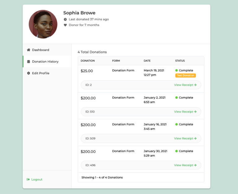 Donor-Dashboard-History