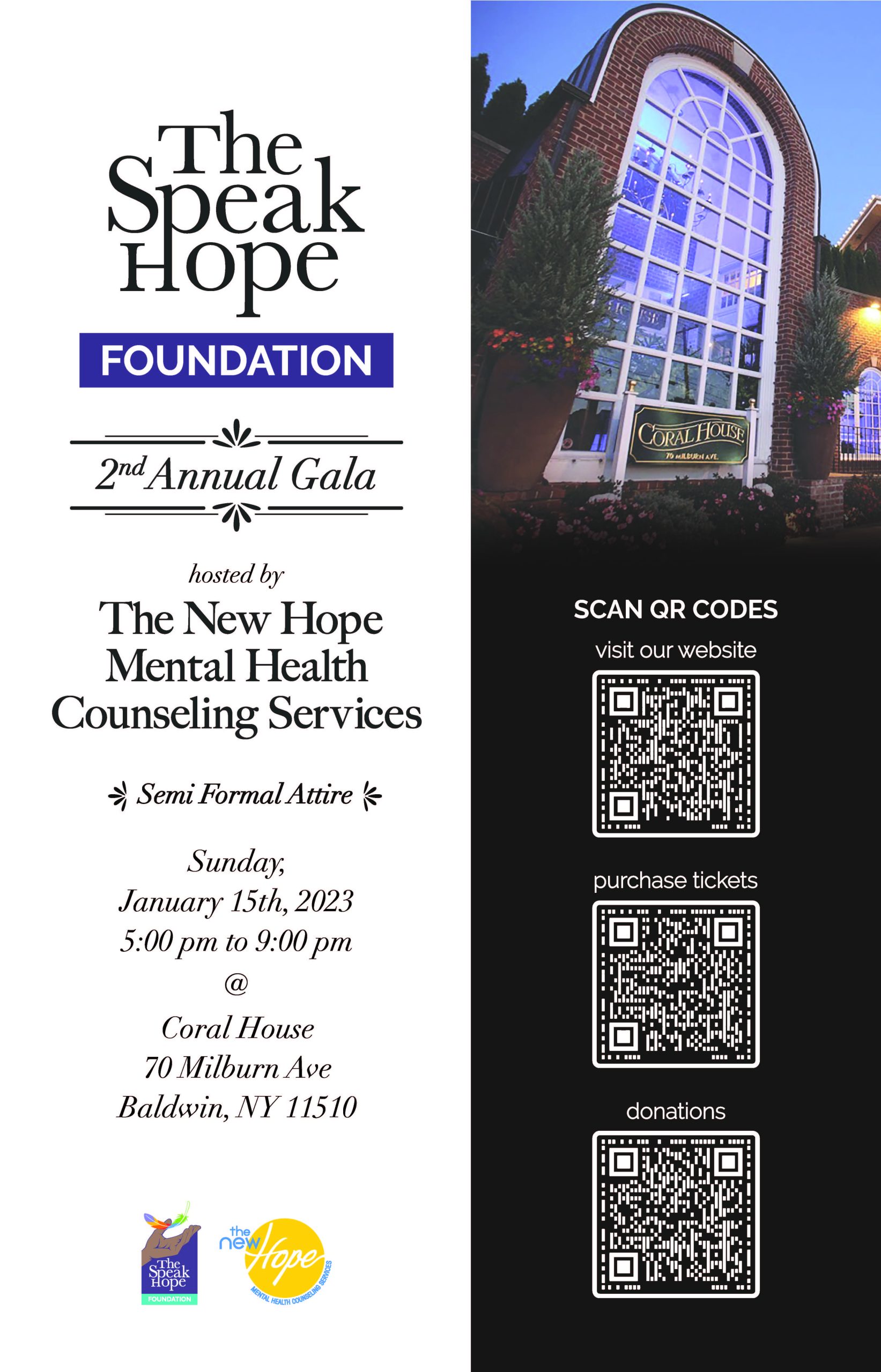 The Speak Hope Foundation 2nd Annual Gala